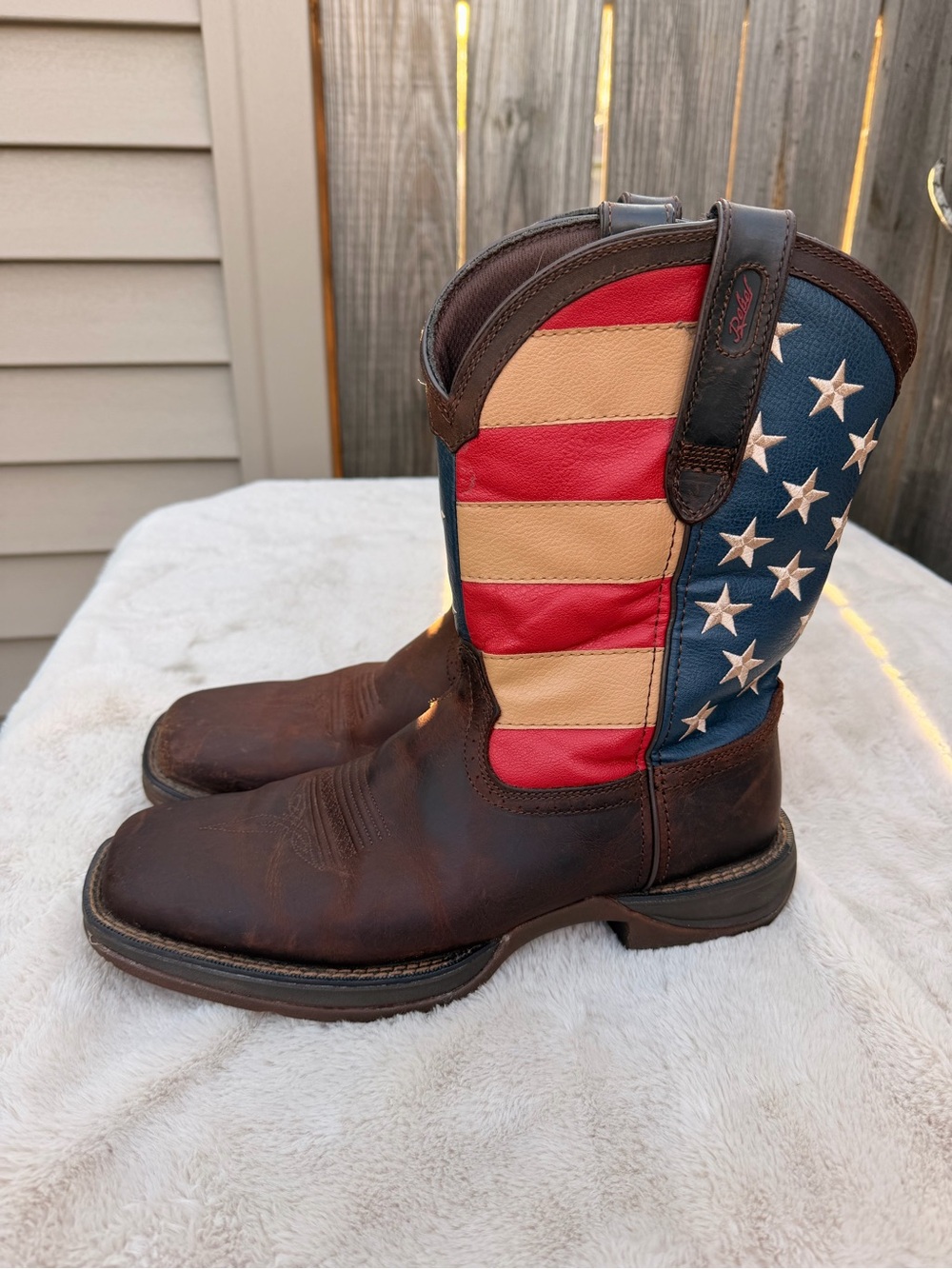 Durango Dark Brown Men's Western Boot Size 10.5